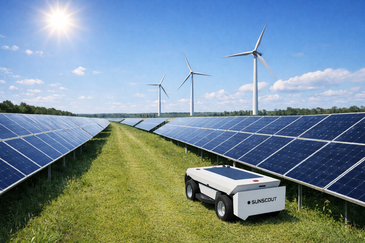 SunScout ProMax in Solar Farm